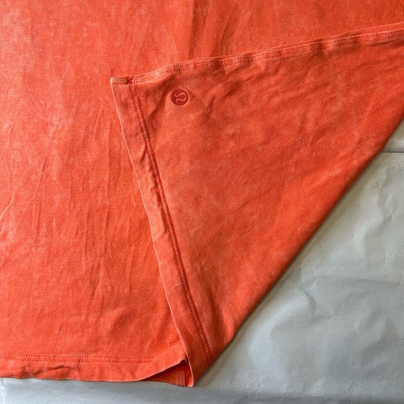 Lululemon All Yours Boyfriend Tank-Brick Orange-PTP 15" - Picture 6 of 7